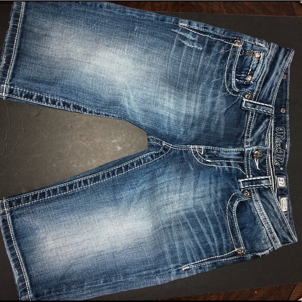 Miss Me Bermuda Jean Shorts